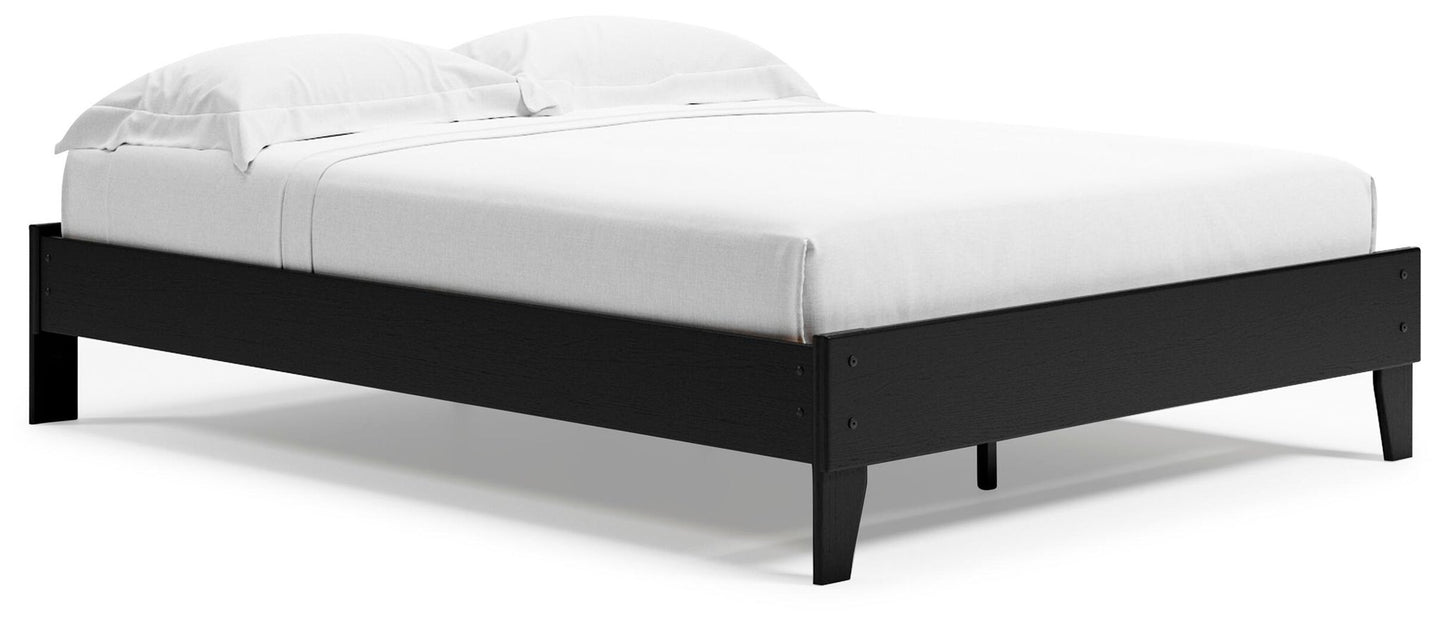 Ashley Express - Cama Queen con plataforma Finch
