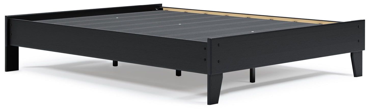 Ashley Express - Cama Queen con plataforma Finch