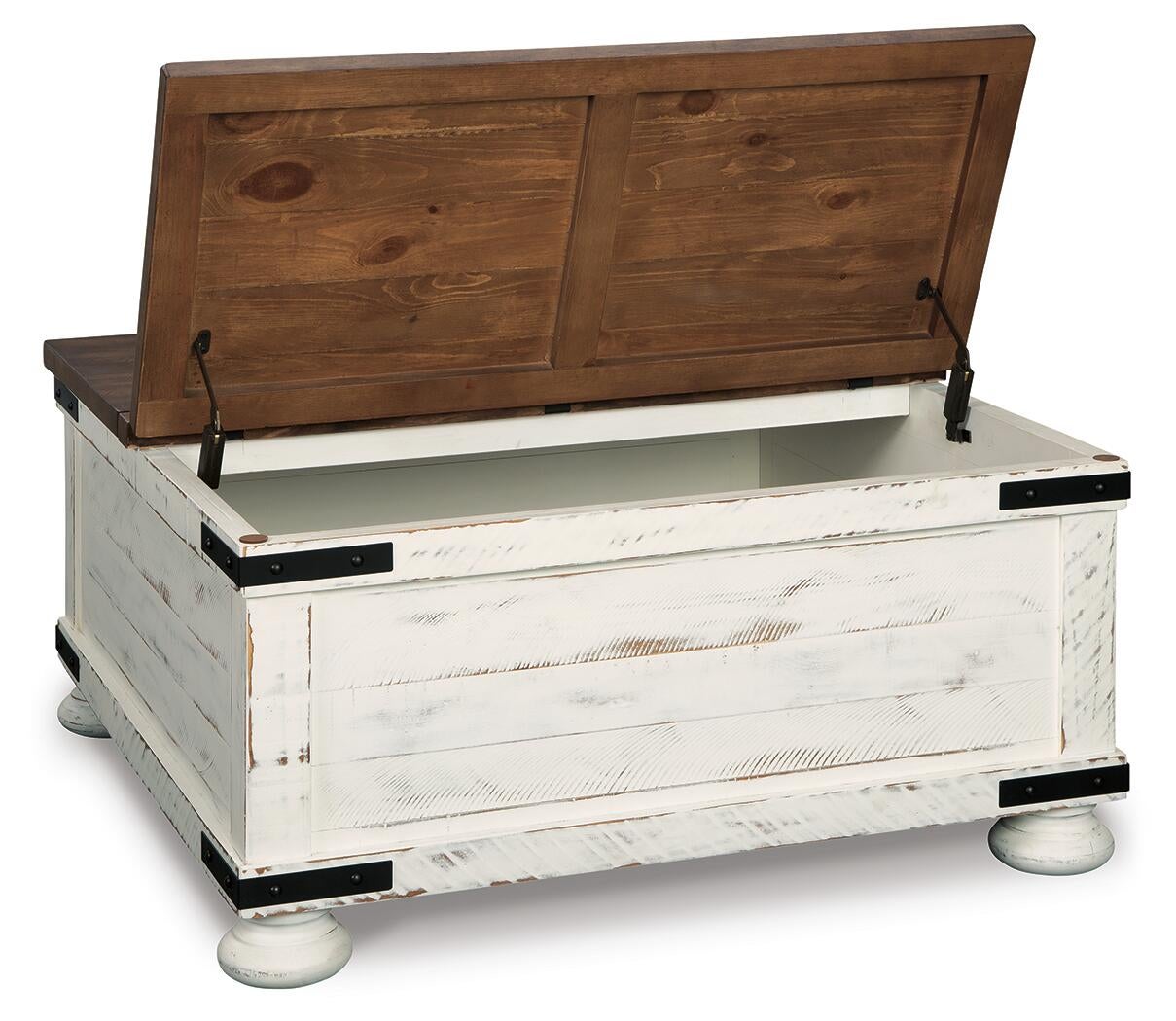 Ashley Express - Mesa de cóctel Wystfield con almacenamiento