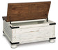 Ashley Express - Mesa de cóctel Wystfield con almacenamiento