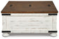 Ashley Express - Mesa de cóctel Wystfield con almacenamiento