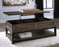 Ashley Express - Mesa de cóctel elevable Johurst