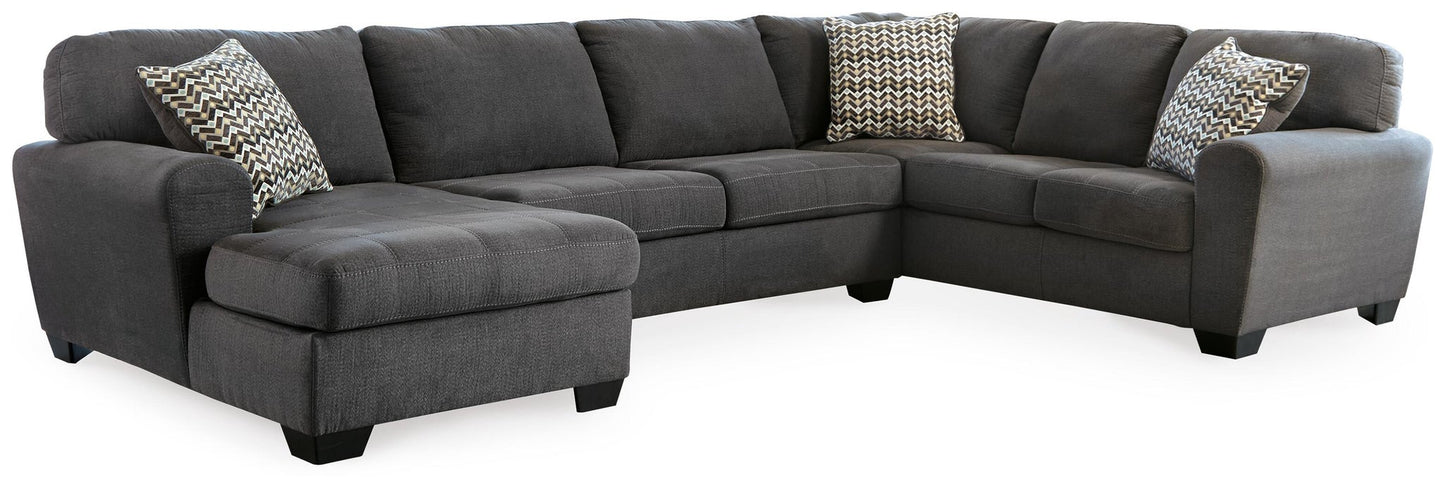 Seccional Ambee de 3 piezas con chaise longue