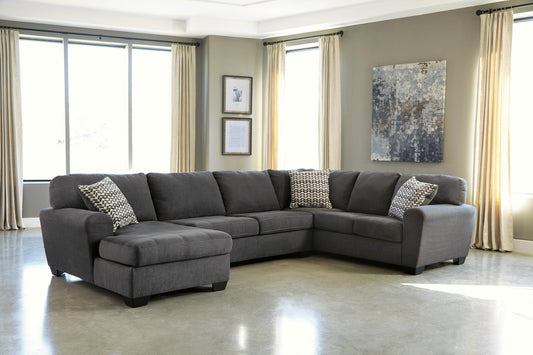 Seccional Ambee de 3 piezas con chaise longue