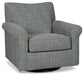 Sillón giratorio con acento deslizante Renley