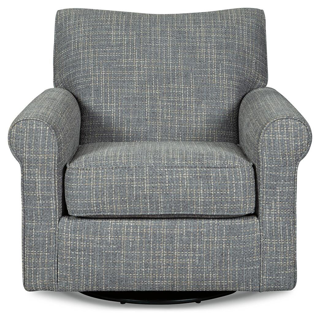 Sillón giratorio con acento deslizante Renley