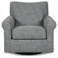 Sillón giratorio con acento deslizante Renley