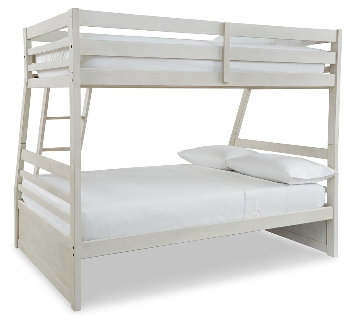Ashley Express - Litera Robbinsdale con dos camas individuales sobre una cama matrimonial