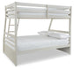 Ashley Express - Litera Robbinsdale con dos camas individuales sobre una cama matrimonial
