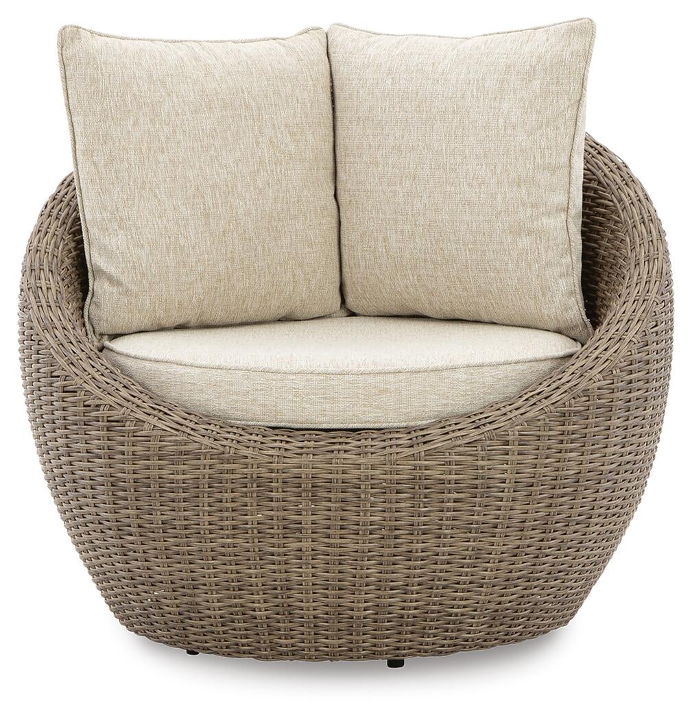 Sillón giratorio Danson con cojín (2 unidades)