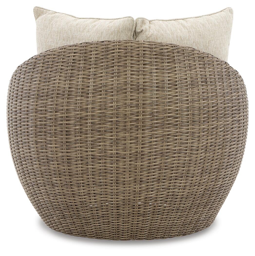 Sillón giratorio Danson con cojín (2 unidades)