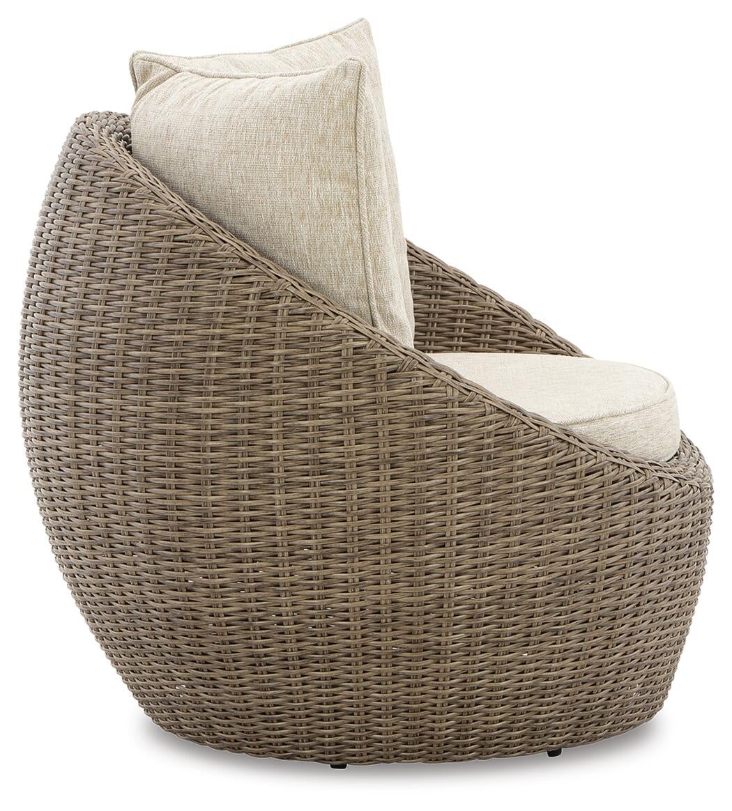 Sillón giratorio Danson con cojín (2 unidades)