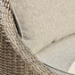 Sillón giratorio Danson con cojín (2 unidades)