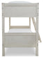 Litera individual Robbinsdale con escalera