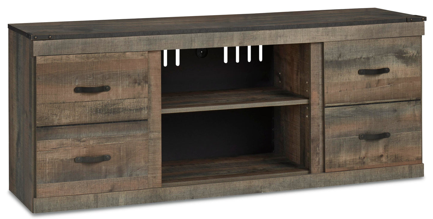Ashley Express - Soporte para TV Trinell LG con opción de chimenea