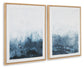 Ashley Express - Juego de arte de pared Holport (2 unidades)