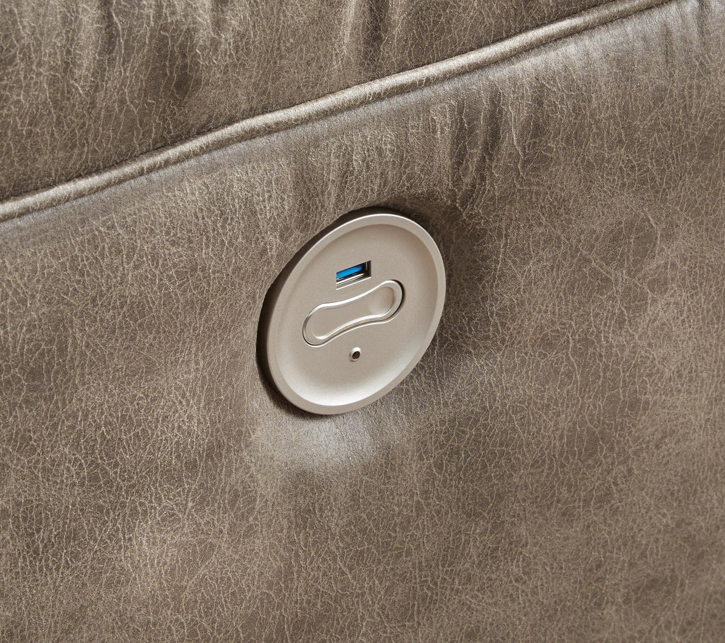 Seccional reclinable eléctrico Ravenel de 4 piezas