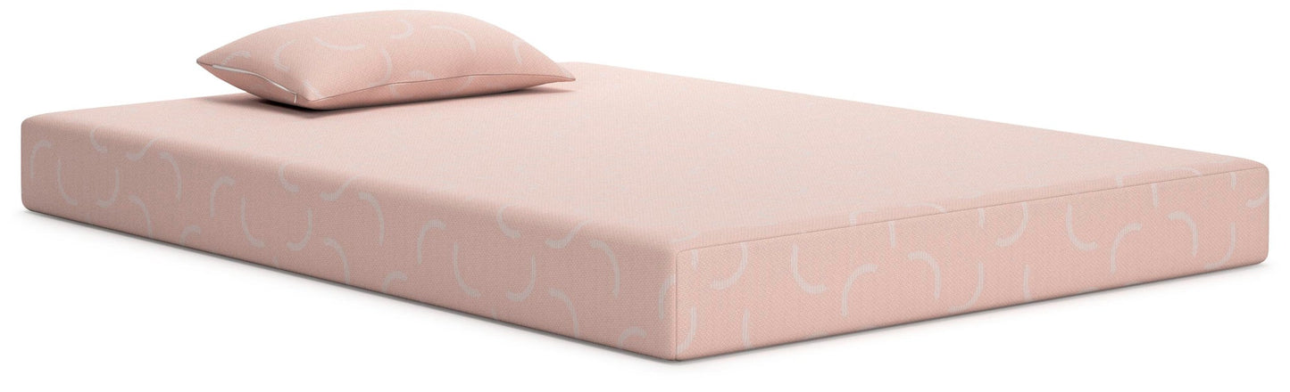 Ashley Express - Colchón y almohada Ikidz Coral 2/Cn