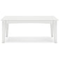 Ashley Express - Mesa de cóctel rectangular Hyland wave
