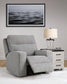 Sillón reclinable eléctrico Biscoe con reposacabezas ajustable