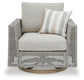 Sillón giratorio Seton Creek con cojín