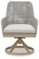 Ashley Express - Silla giratoria Seton Creek con cojín (2 unidades)