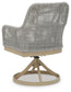 Ashley Express - Silla giratoria Seton Creek con cojín (2 unidades)