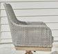 Ashley Express - Silla giratoria Seton Creek con cojín (2 unidades)