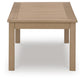 Ashley Express - Mesa de cóctel rectangular Hallow Creek