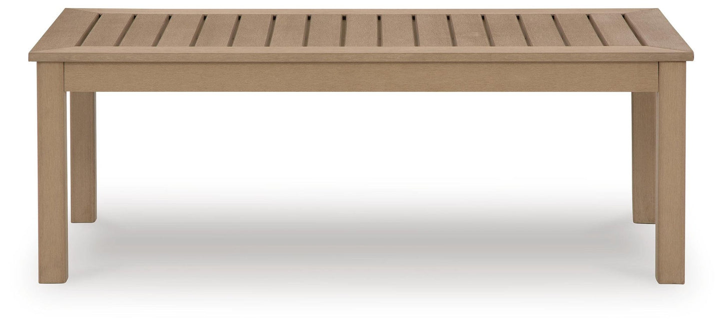 Ashley Express - Mesa de cóctel rectangular Hallow Creek