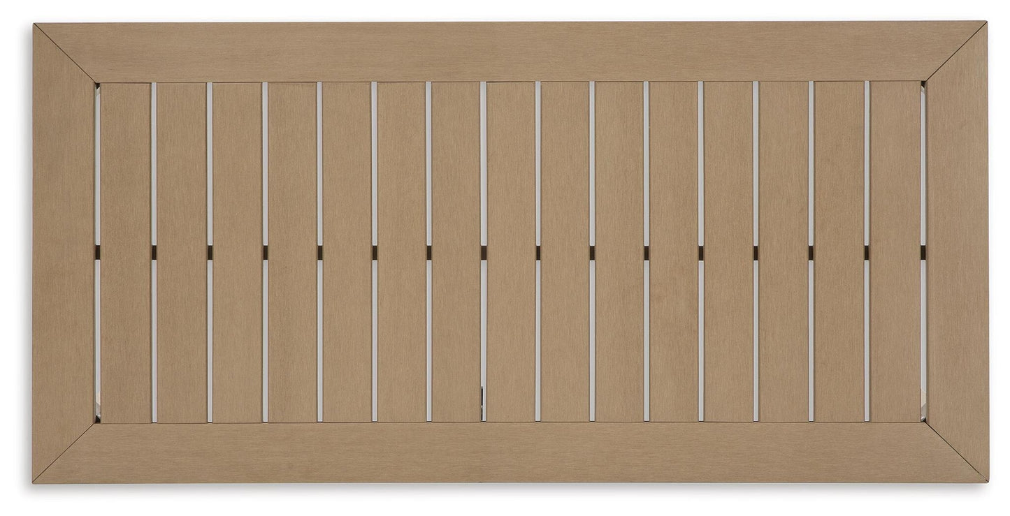Ashley Express - Mesa de cóctel rectangular Hallow Creek