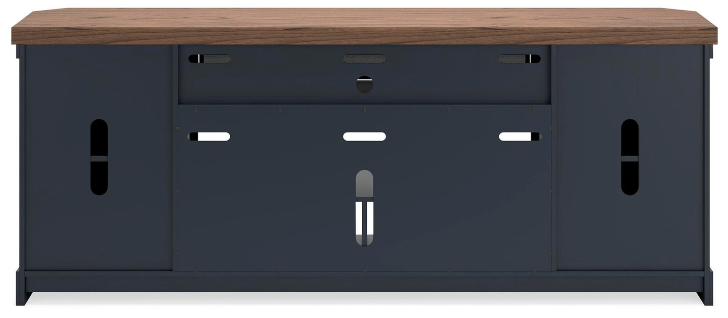 Mueble para TV Landocken XL con opción de chimenea