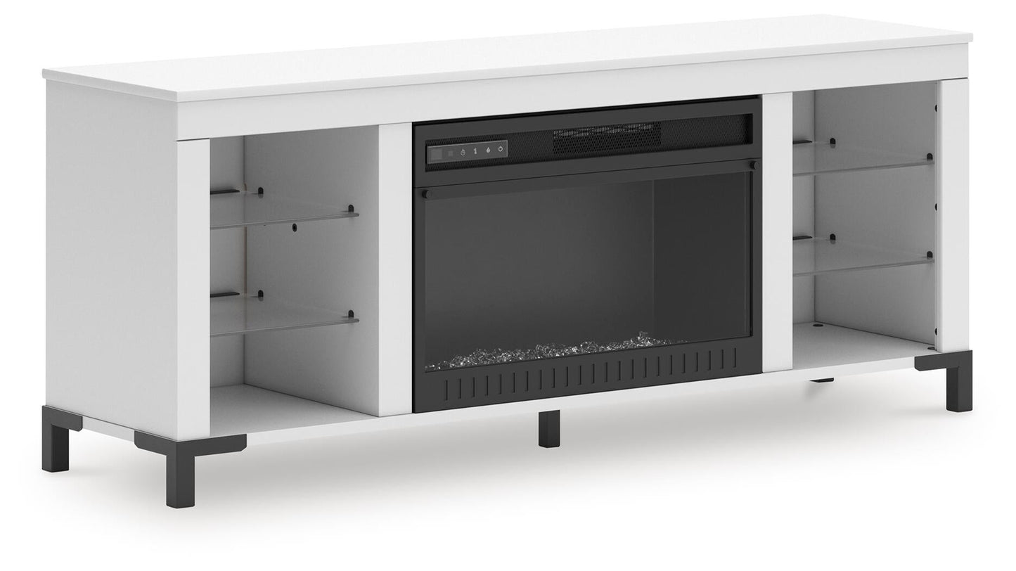 Mueble de TV con chimenea Brollevi