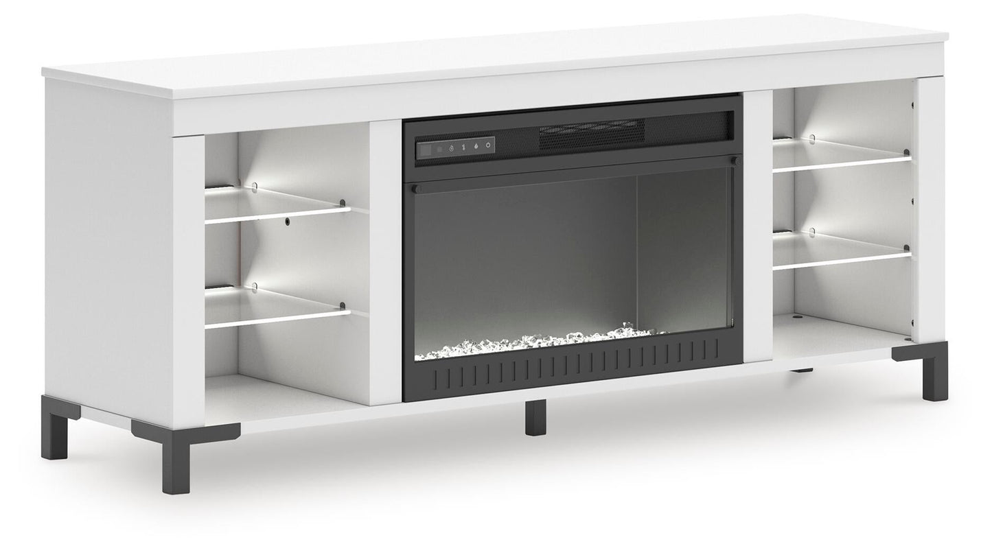 Mueble de TV con chimenea Brollevi