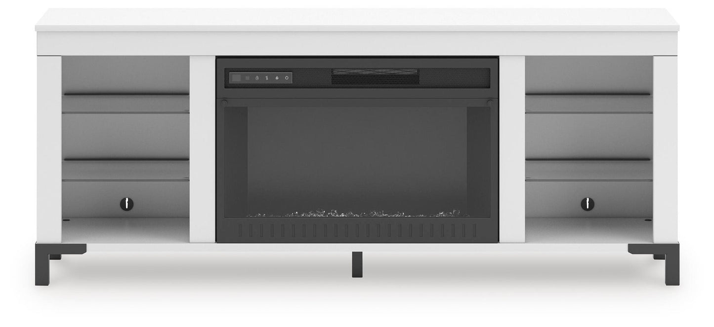 Mueble de TV con chimenea Brollevi