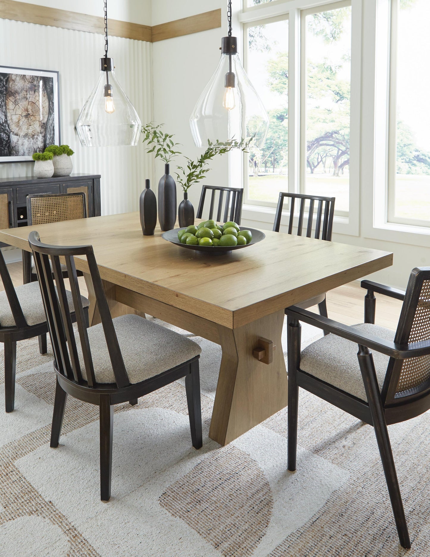 Mesa de comedor rectangular Galliden