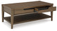 Ashley Express - Mesa de cóctel rectangular Roanhowe