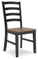 Ashley Express - Silla auxiliar de comedor Wildenauer (2 unidades)