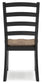 Ashley Express - Silla auxiliar de comedor Wildenauer (2 unidades)