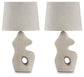 Ashley Express - Lámpara de mesa de papel Chadrich (2 unidades)