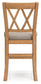 Ashley Express - Taburete de bar tapizado Havonplane (2 unidades)
