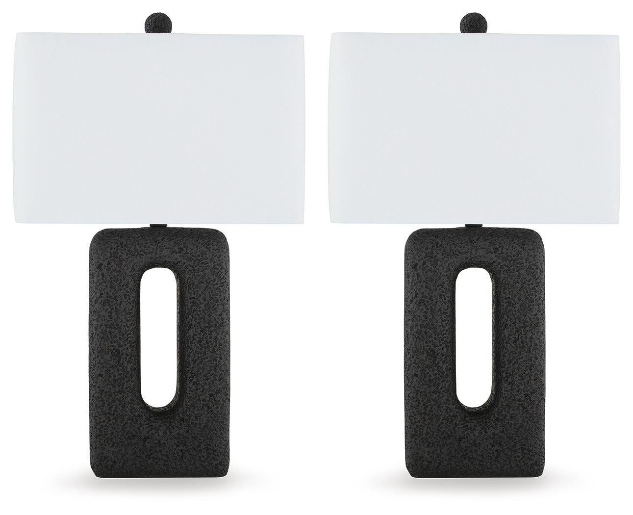 Ashley Express - Lámpara de mesa Wimmings Poly (2 unidades)