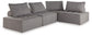Ashley Express - Seccional de exterior Bree Zee de 4 piezas