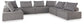 Ashley Express - Seccional de exterior Bree Zee de 7 piezas