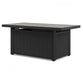 Mesa de fogata rectangular Beachcroft