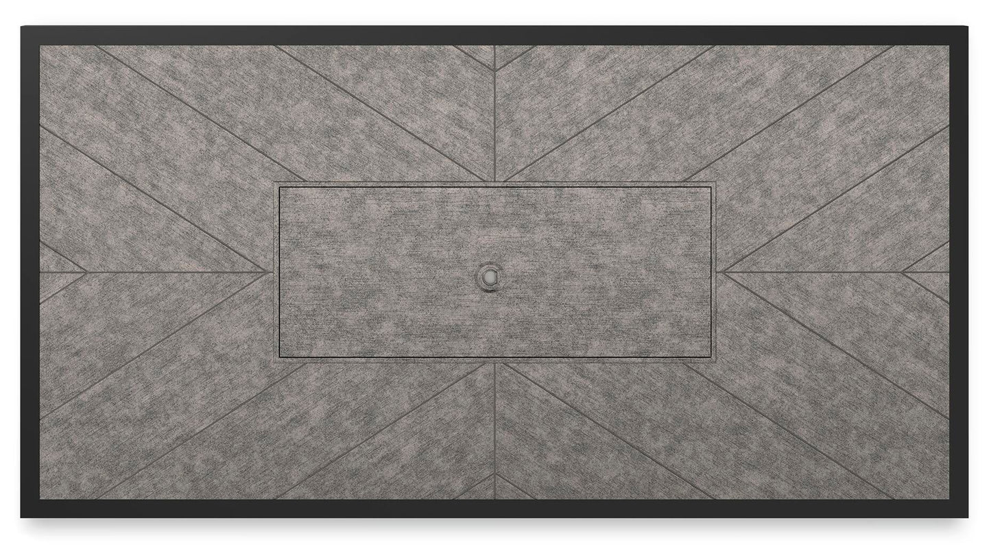 Mesa de fogata rectangular Beachcroft