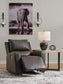 Sillón reclinable eléctrico mecedor Boxmere