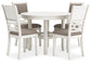 Juego de mesa de comedor Erinberg (5 piezas)