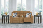 Loveseat doble recreativo Kanlow con consola
