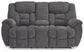 Loveseat doble recreativo Foreside con consola